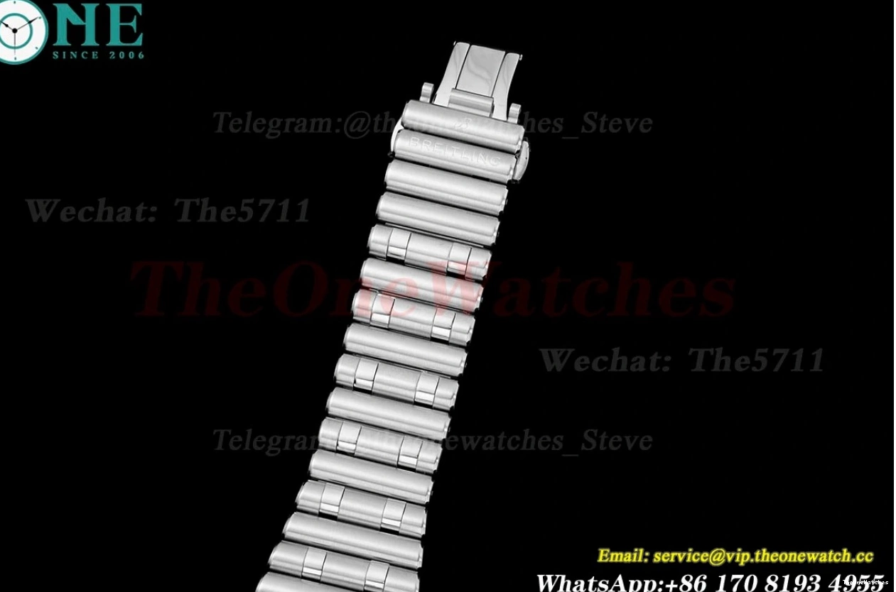 TF A7750 SS Stk B01 Chronomat Blue 42MM SS 0203